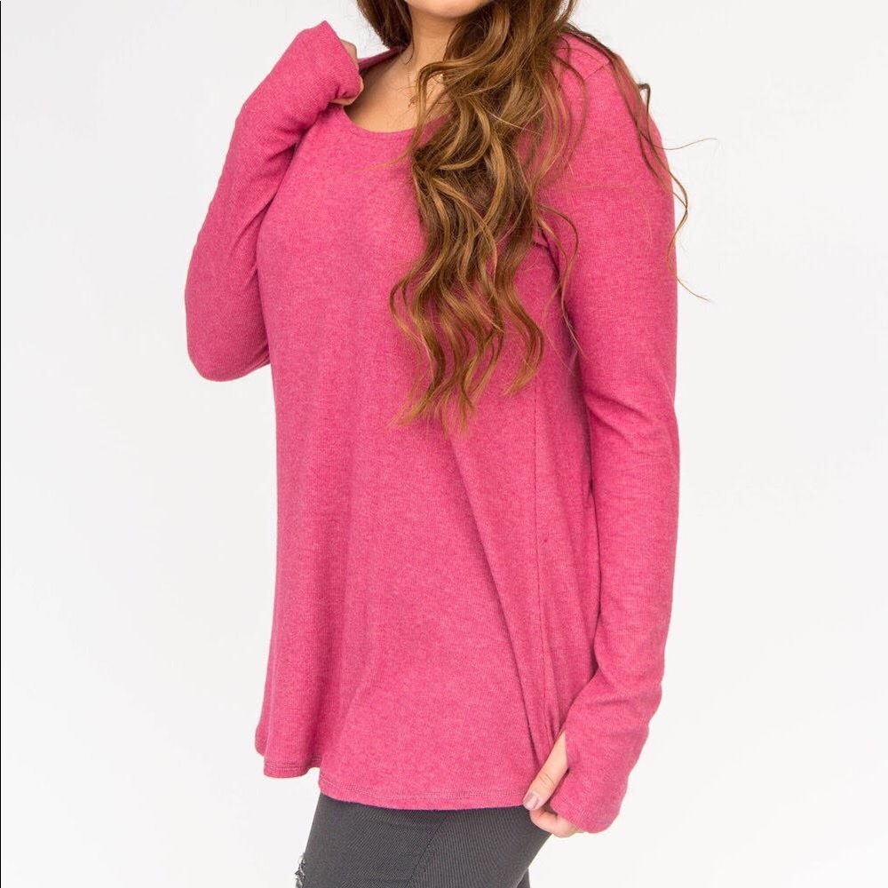 Agnes & Dora Thumbhole Thermal Tee M